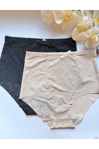 Высокие бесшовные трусики слипы с эффектом утяжки Annajolly 175